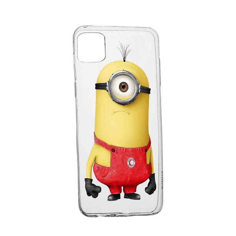 Husa de protectie Cartoon, Minion, pentru Samsung Galaxy S20 Plus, rezistenta la uzura, anti-alunecare, 206
