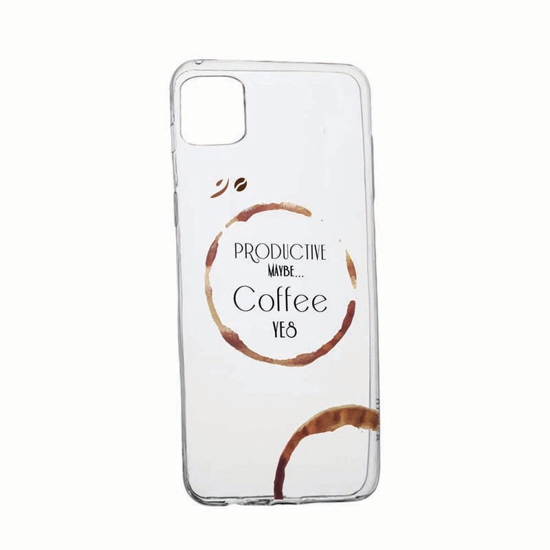 Husa pentru Apple iPhone 12 Pro, Coffee, rezistenta la uzura, anti-alunecare, 33