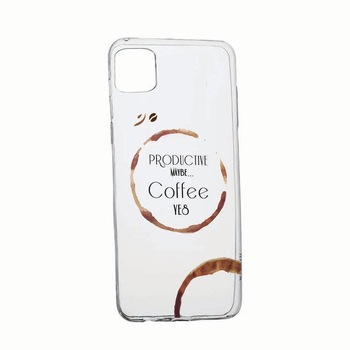 Husa Silicon Compatibila cu Apple iPhone 13 Mini, Coffee, rezistenta la uzura, anti-alunecare, 33 Husa Silicon Compatibila cu Apple iPhone 13 Mini, Coffee, rezistenta la uzura, anti-alunecare, 33