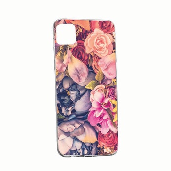 Husa pentru Apple iPhone 12, Floral, rezistenta la uzura, anti-alunecare, 5 Husa pentru Apple iPhone 12, Floral, rezistenta la uzura, anti-alunecare, 5