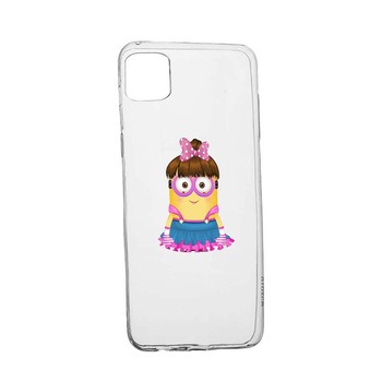 Husa de protectie Minion, Girl, pentru Samsung Galaxy S20 Ultra, rezistenta la uzura, anti-alunecare, 208 Husa de protectie Minion, Girl, pentru Samsung Galaxy S20 Ultra, rezistenta la uzura, anti-alunecare, 208