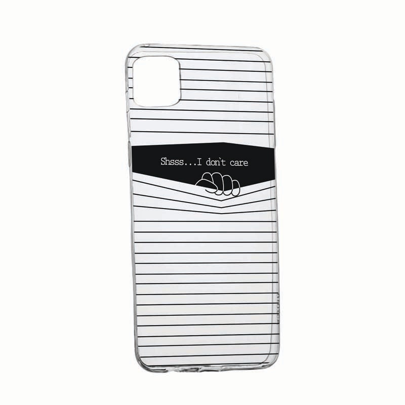 Husa pentru Apple iPhone 12 Pro Max, I Don’t Care, rezistenta la uzura, anti-alunecare, 36