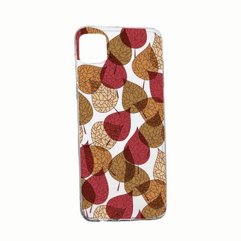 Husa pentru Apple iPhone 12 Pro, Frunze, Toamna, rezistenta la uzura, anti-alunecare, 98 Husa pentru Apple iPhone 12 Pro, Frunze, Toamna, rezistenta la uzura, anti-alunecare, 98