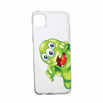 Husa pentru Apple iPhone 12 Pro Max, Green Monster, rezistenta la uzura, anti-alunecare, 60 Husa pentru Apple iPhone 12 Pro Max, Green Monster, rezistenta la uzura, anti-alunecare, 60