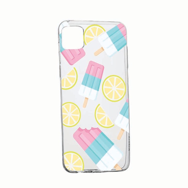 Husa pentru Samsung Galaxy A41, Ice Cream, rezistenta la uzura, anti-alunecare, 65