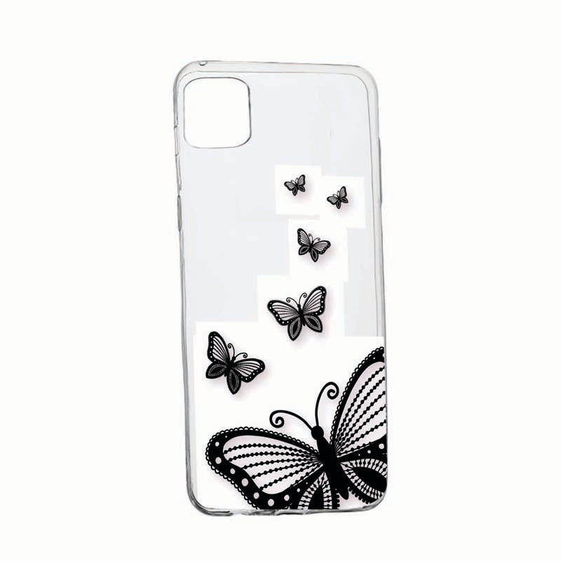 Husa pentru Huawei P40, Butterfly, rezistenta la uzura, anti-alunecare, 79