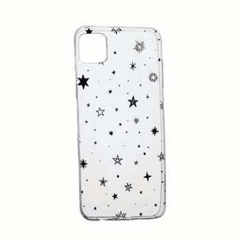 Husa Silicon Compatibila cu Samsung Galaxy A22 4G, Stars BW, rezistenta la uzura, anti-alunecare, 143 Husa Silicon Compatibila cu Samsung Galaxy A22 4G, Stars BW, rezistenta la uzura, anti-alunecare, 143