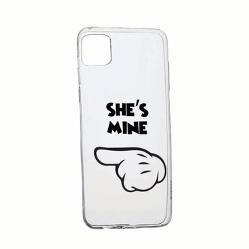 Husa Silicon Compatibila Cu Samsung Galaxy M32, She's Mine, rezistenta la uzura, anti-alunecare, 106 Husa Silicon Compatibila Cu Samsung Galaxy M32, She's Mine, rezistenta la uzura, anti-alunecare, 106