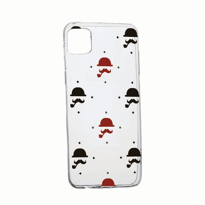 Кейс за Samsung Galaxy A42 5G, износоустойчив, противоплъзгащ, Мустаци, 180