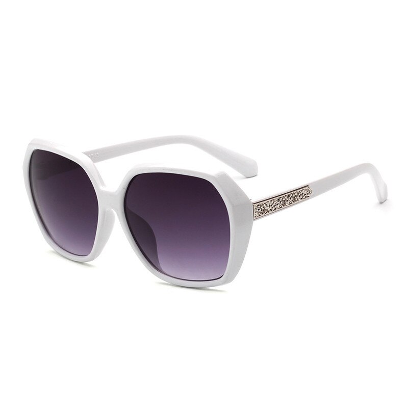 Ochelari de soare de dama , Luxury BTG-965 , Alb