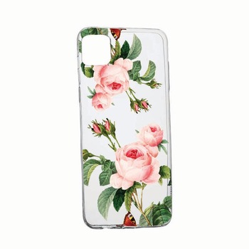 Husa pentru Samsung Galaxy S20 Ultra, rezistenta la uzura, anti-alunecare, Slim, Trandafir, 172 Husa pentru Samsung Galaxy S20 Ultra, rezistenta la uzura, anti-alunecare, Slim, Trandafir, 172