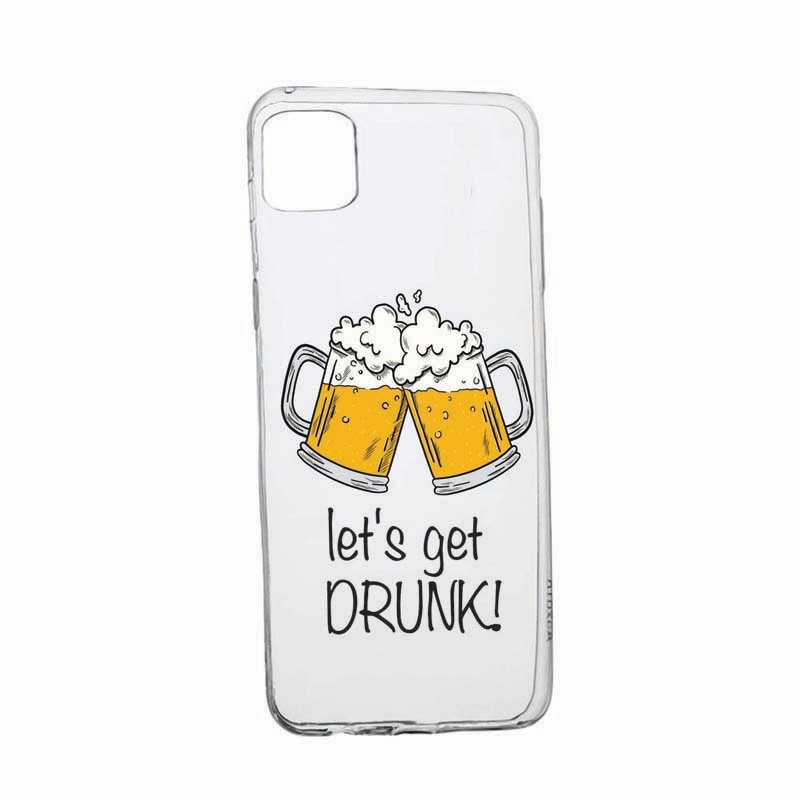 Husa Silicon Compatibila cu Xiaomi Poco C3, rezistenta la uzura, anti-alunecare, Let`s Get Drunk, 170