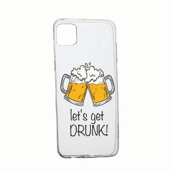 Husa Silicon Compatibila cu Samsung Galaxy F62 / Galaxy M62, rezistenta la uzura, anti-alunecare, Let`s Get Drunk, 170 Husa Silicon Compatibila cu Samsung Galaxy F62 / Galaxy M62, rezistenta la uzura, anti-alunecare, Let`s Get Drunk, 170
