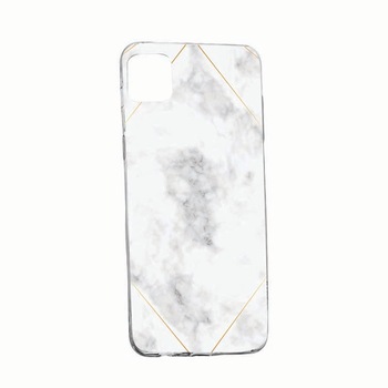 Husa Silicon Compatibila cu Samsung Galaxy A22 5G, Marble, rezistenta la uzura, anti-alunecare, 135 Husa Silicon Compatibila cu Samsung Galaxy A22 5G, Marble, rezistenta la uzura, anti-alunecare, 135