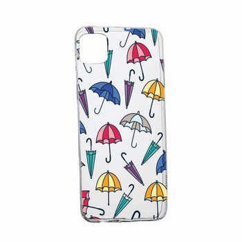 Husa Silicon Compatibila cu Apple iPhone 13 Mini, rezistenta la uzura, anti-alunecare, Umbrela, 159 Husa Silicon Compatibila cu Apple iPhone 13 Mini, rezistenta la uzura, anti-alunecare, Umbrela, 159