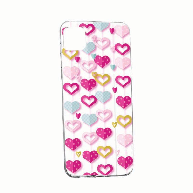 Husa Silicon Compatibila cu Apple iPhone 13, rezistenta la uzura, anti-alunecare, Lovely, 185