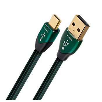 Cablu AudioQuest Forest USB A - Micro USB, 1.5 m Cablu AudioQuest Forest USB A - Micro USB, 1.5 m
