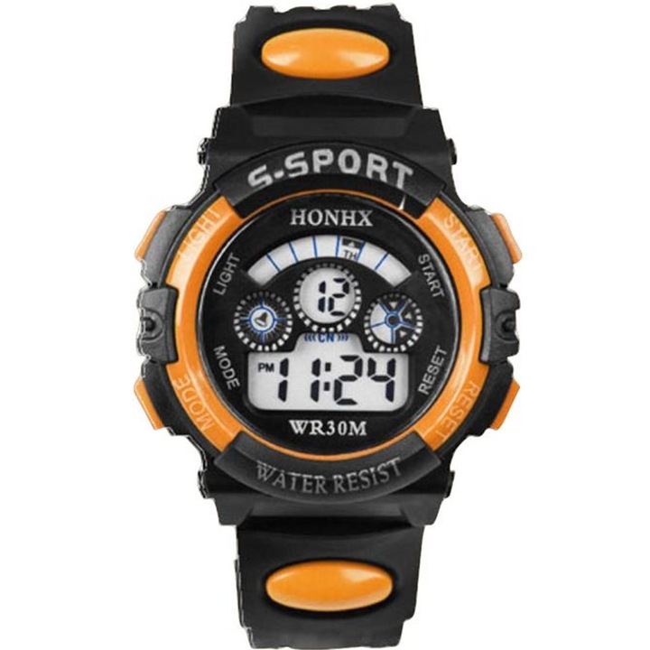 Ceas pentru copii HONHX G-SPORT, Portocaliu