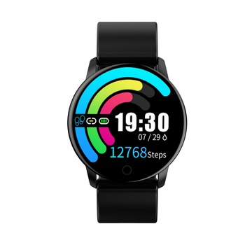 Ceas Smartwatch Q20 Color display, Notificari Apeluri/SMS/Whatsapp/Facebook, Monitorizare puls si bataile inimii, Interfete multiple si diverse functii, Negru Ceas Smartwatch Q20 Color display, Notificari Apeluri/SMS/Whatsapp/Facebook, Monitorizare puls si bataile inimii, Interfete multiple si diverse functii, Negru