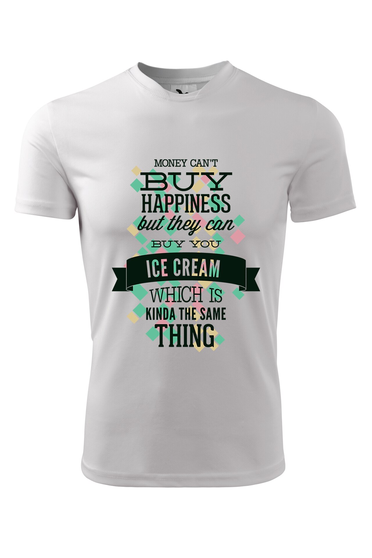 Tricou personalizat, Ice Cream, Adler, Alb