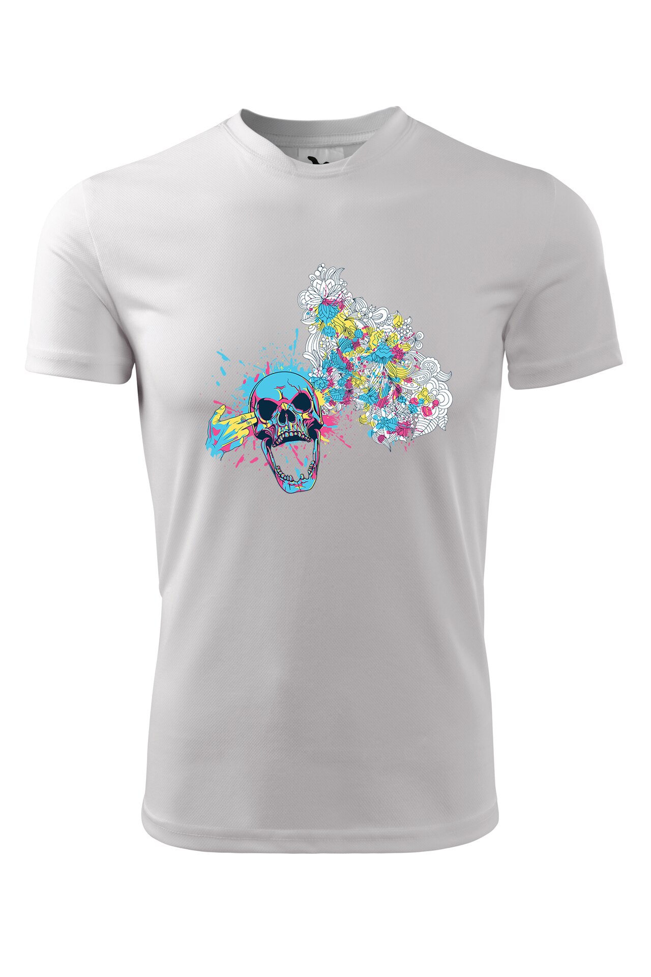 Tricou personalizat, Headshot, Adler, Alb