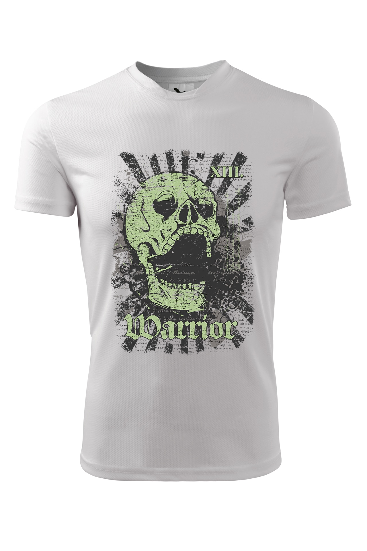 Tricou personalizat, Warrior, Adler, Alb