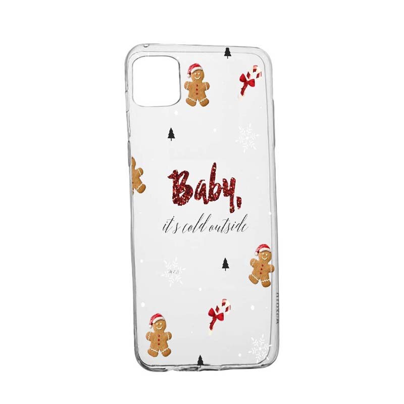 Husa Silicon Xmas, Compatibila cu Samsung Galaxy A22 4G, rezistenta la uzura, anti-alunecare, 319