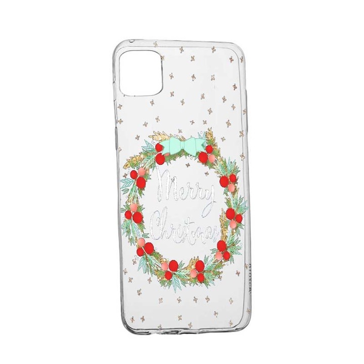 Husa Xmas, Craciun, pentru Samsung Galaxy A42 5G, rezistenta la uzura, anti-alunecare, 312