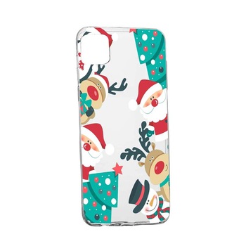 Husa Silicon Xmas, Compatibila cu Samsung Galaxy A12, rezistenta la uzura, anti-alunecare, 338 Husa Silicon Xmas, Compatibila cu Samsung Galaxy A12, rezistenta la uzura, anti-alunecare, 338