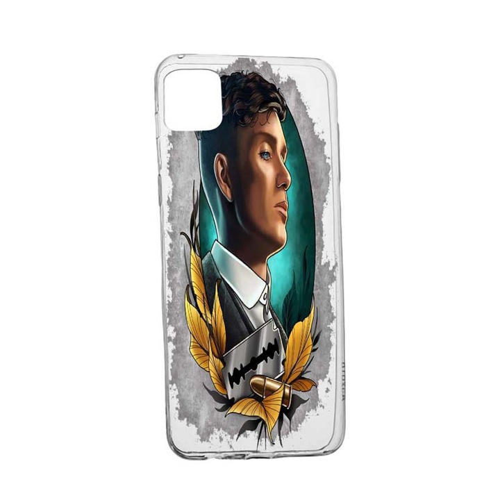 Husa Peaky Blinders, pentru Apple iPhone 12, rezistenta la uzura, anti-alunecare, 384