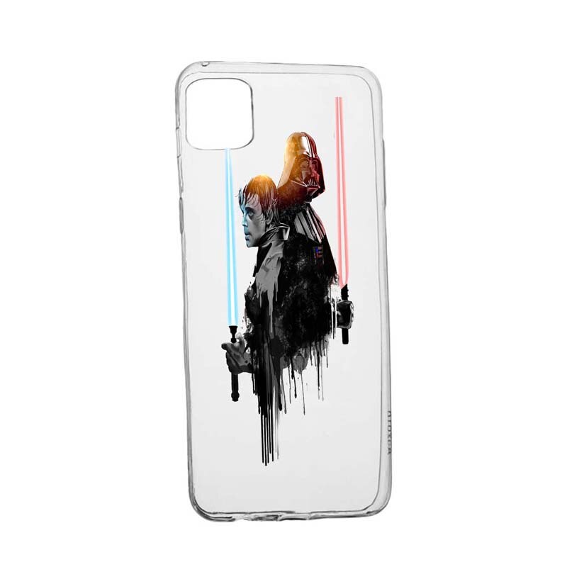 Husa Silicon Star Wars darth vader luke, Compatibila cu Apple iPhone 13 Mini, rezistenta la uzura, anti-alunecare, 398