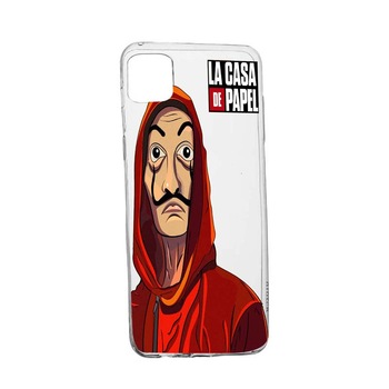 Husa de protectie La Casa de Papel, pentru Samsung Galaxy S20 Ultra, rezistenta la uzura, anti-alunecare, 389 Husa de protectie La Casa de Papel, pentru Samsung Galaxy S20 Ultra, rezistenta la uzura, anti-alunecare, 389