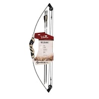 Arc compound + sageti Barnett WildHawk Mossy Oak pentru copii cu varsta intre 5-8 ani