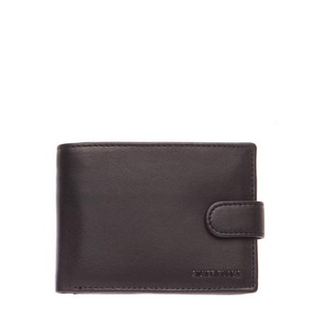 Portofel Silver Flame, SFT0402 , Negru , Piele autentica Portofel Silver Flame, SFT0402 , Negru , Piele autentica
