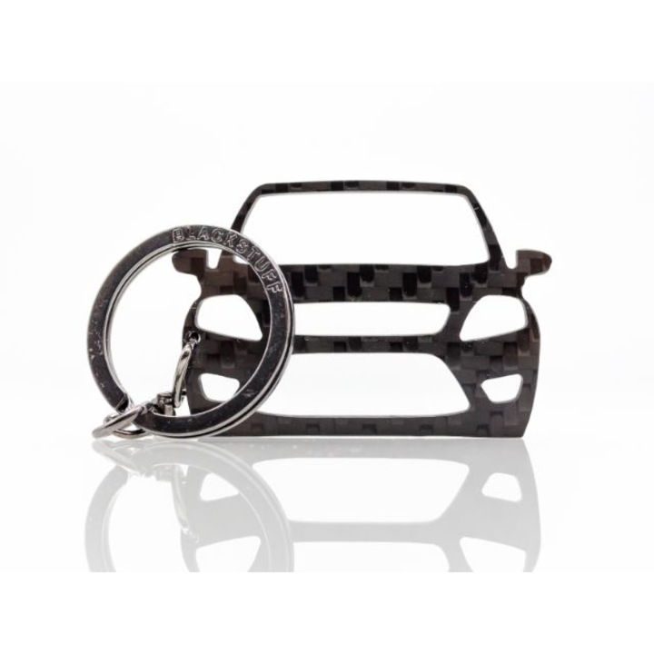 Karbonszálas (genuine carbon fiber) kulcstartó, modell: Kuga MK1 2008-2012