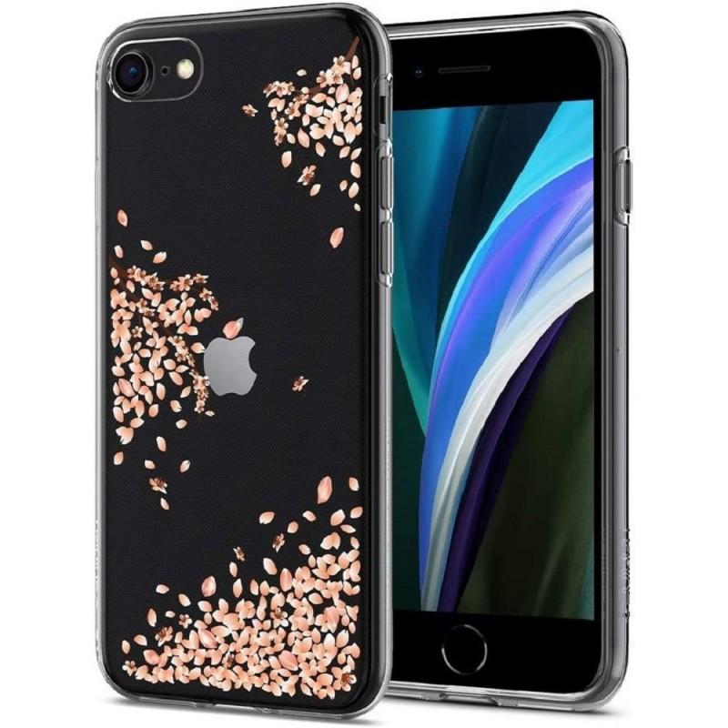 Carcasa Spigen Liquid Crystal iPhone 7/8/SE (2020) Blossom