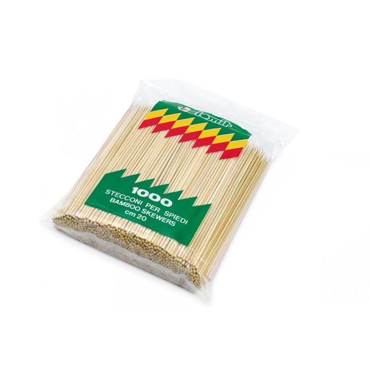 Set 1000 tepuse frigarui din lemn de bambus, lungime 20 cm
