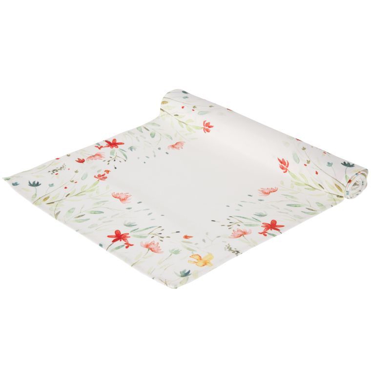 Fata de masa, Ambition, 40x150cm, Pastel Flowers