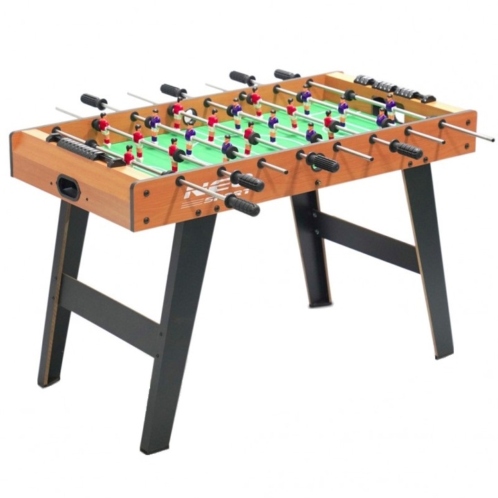 Masa De Fotbal XL (Foosball) Neo-Sport, Din Lemn, 20 Jucatori, 102x50,5x65 Cm, 2 Mingi Incluse