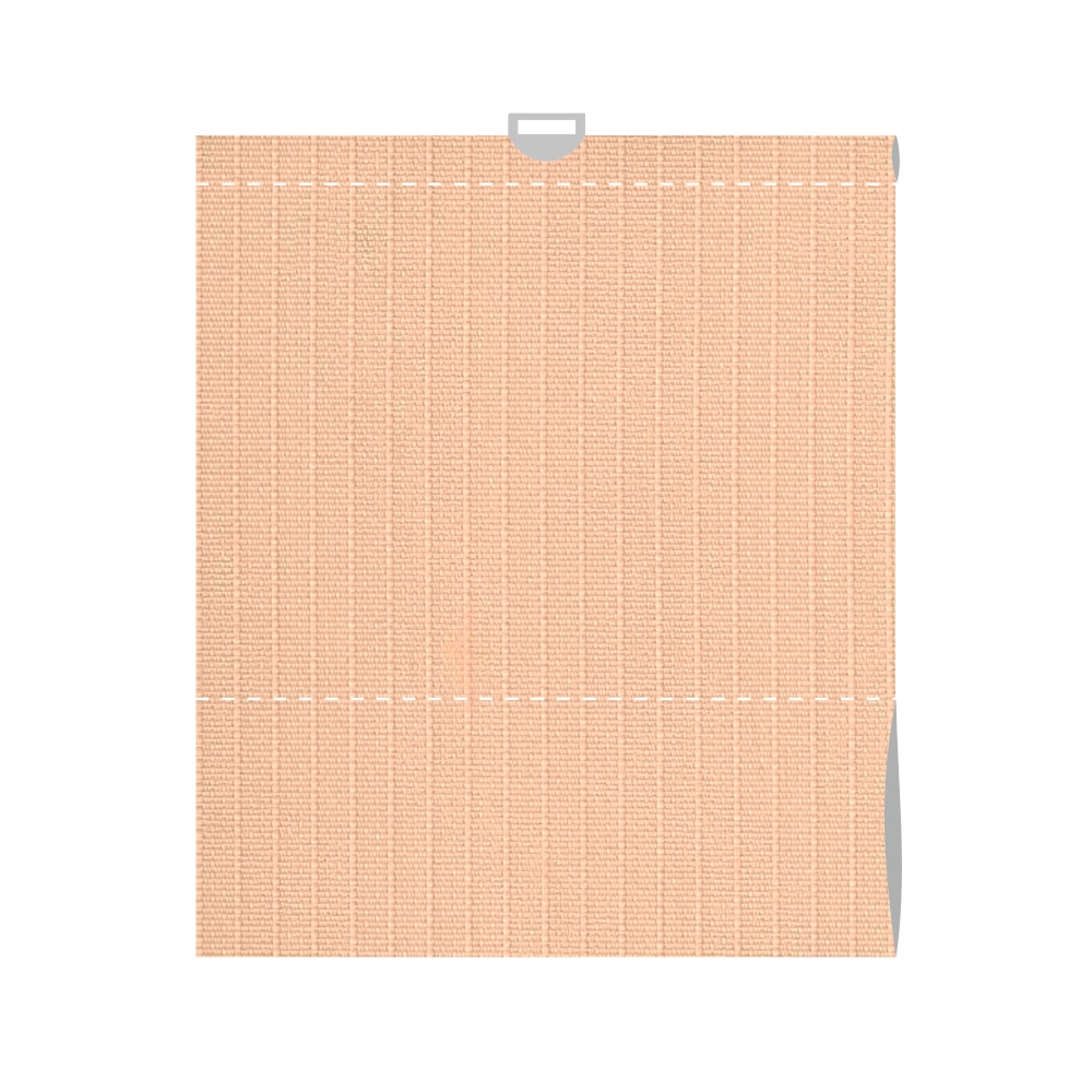 Lamela jaluzele verticale, confectionate la marime, poliester, roz piersica, inaltime intre 100-150 cm