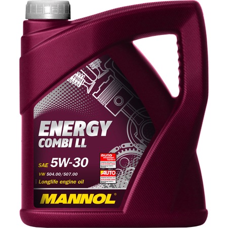 Двигателно Моторно Масло Mannol, 5w30, Long life, ENERGY COMBI, LL-04 ...
