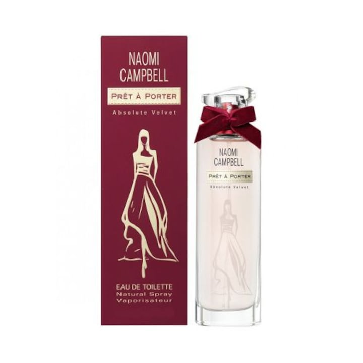 Naomi Campbell Pret A Porter Absolute Velvet - Eau de Toilette (30 ml) Női parfüm