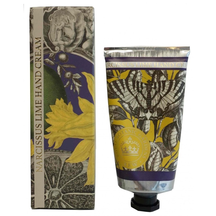 Крем за ръце English Soap Company, Kew, Нарцис и Лайм, 75 мл