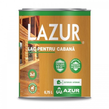Lac pentru cabana 0.75 l trandafir Lac pentru cabana 0.75 l trandafir