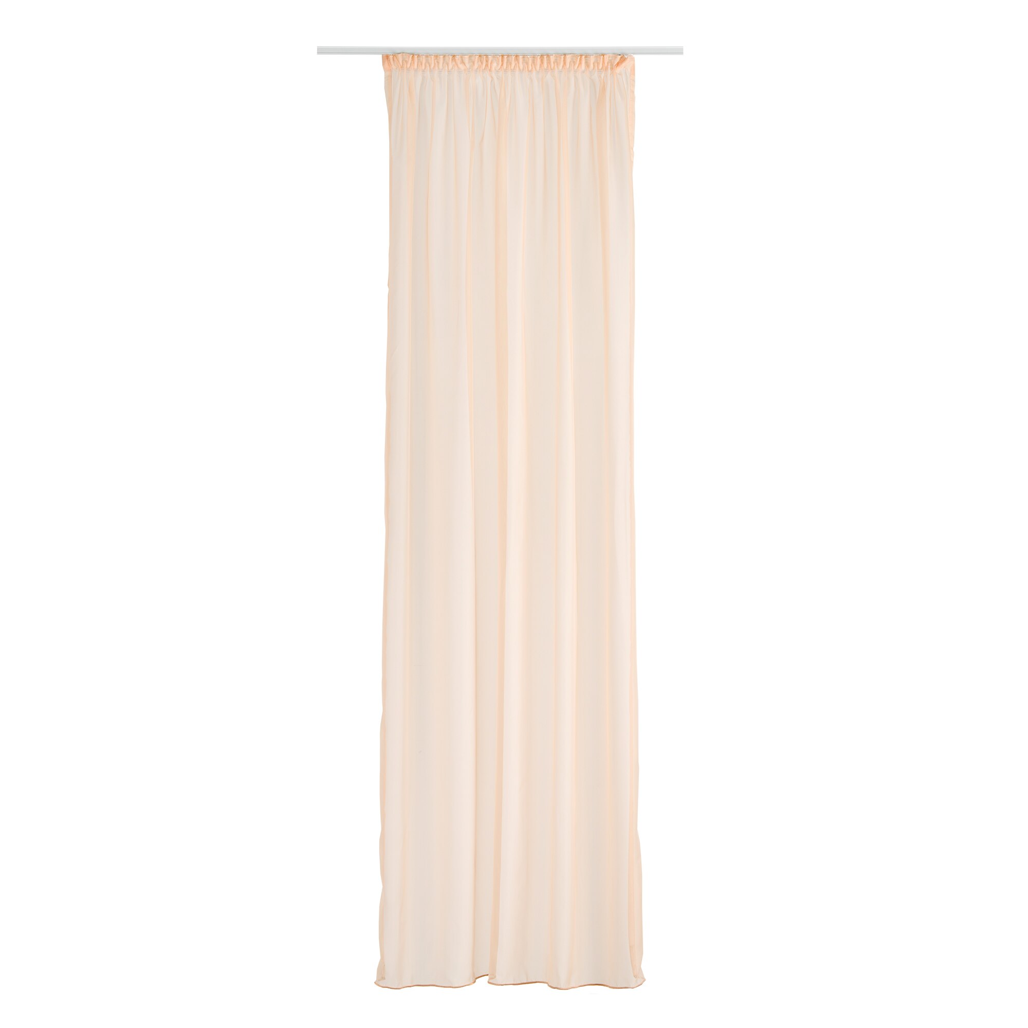 Perdea cu rejansa Voile, Imagine, Piersica, 140x245 cm