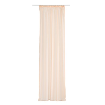 Perdea cu rejansa Voile, Imagine, Piersica, 140x245 cm Perdea cu rejansa Voile, Imagine, Piersica, 140x245 cm