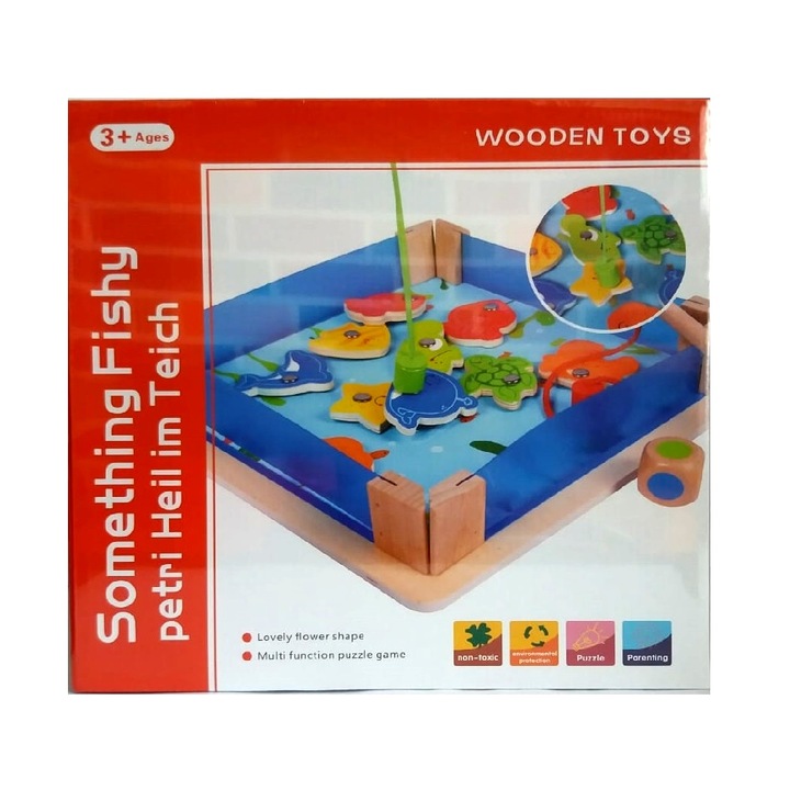 Joc educativ magnetic, hai la pescuit, Mattelot Toys