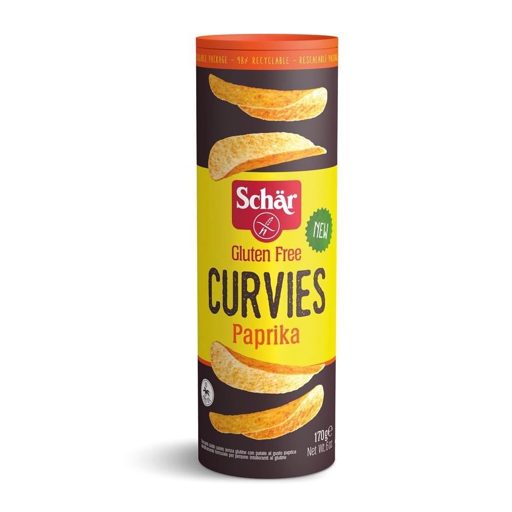 Chipsuri paprika fara gluten cu cartofi 170 g Schar