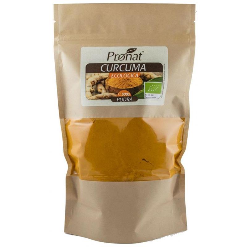 Curcuma Pudra Bio 500gr Pronat