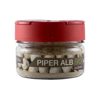 Piper Alb Pulbere Bio Pronat 35gr Piper Alb Pulbere Bio Pronat 35gr